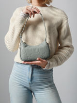 Schoudertas Samba Re Valentino Groen samba re VBS8ZG13-vue-porte